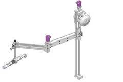 BA 180 R, ausgerüstet mit ProfiNet Encoder und Rotationsklammer
